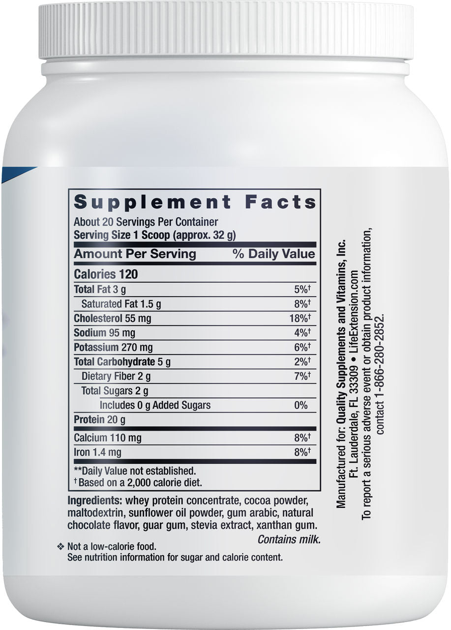 Wellness Code® Whey Protein Concentrate (Chocolate) 640 grams #2261C