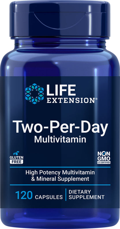 Two Per Day Multivitamin 120 capsules #2314