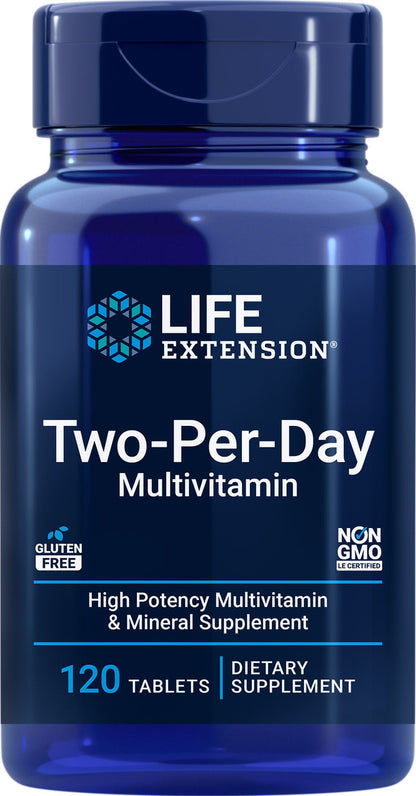 Two Per Day Multivitamin 120 tablets #2315