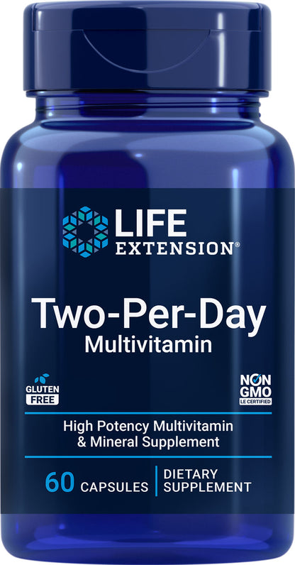 Two Per Day Multivitamin 60 capsules #2317