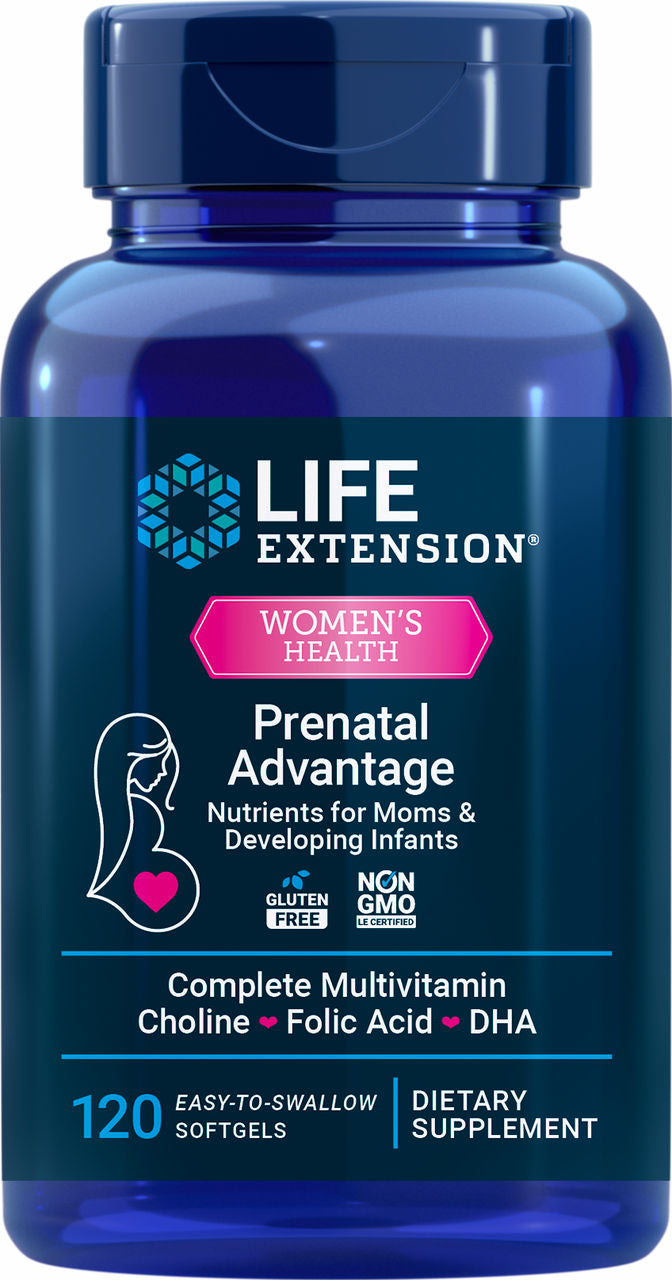 Prenatal Advantage 120 easy-to-swallow softgels #2319