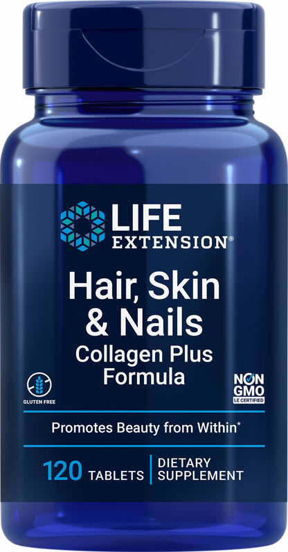 Hair, Skin & Nails Collagen Plus Formula 120 tablets #2322