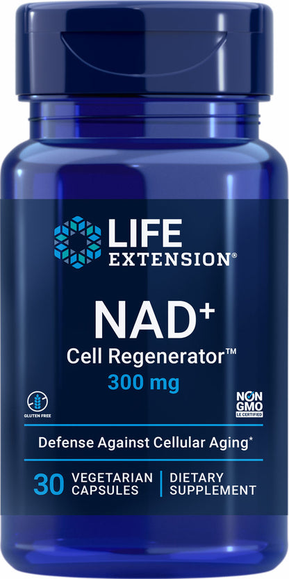 NAD+ Cell Regenerator™ Nicotinamide Riboside 300 mg, 30 vegetarian capsules #2344