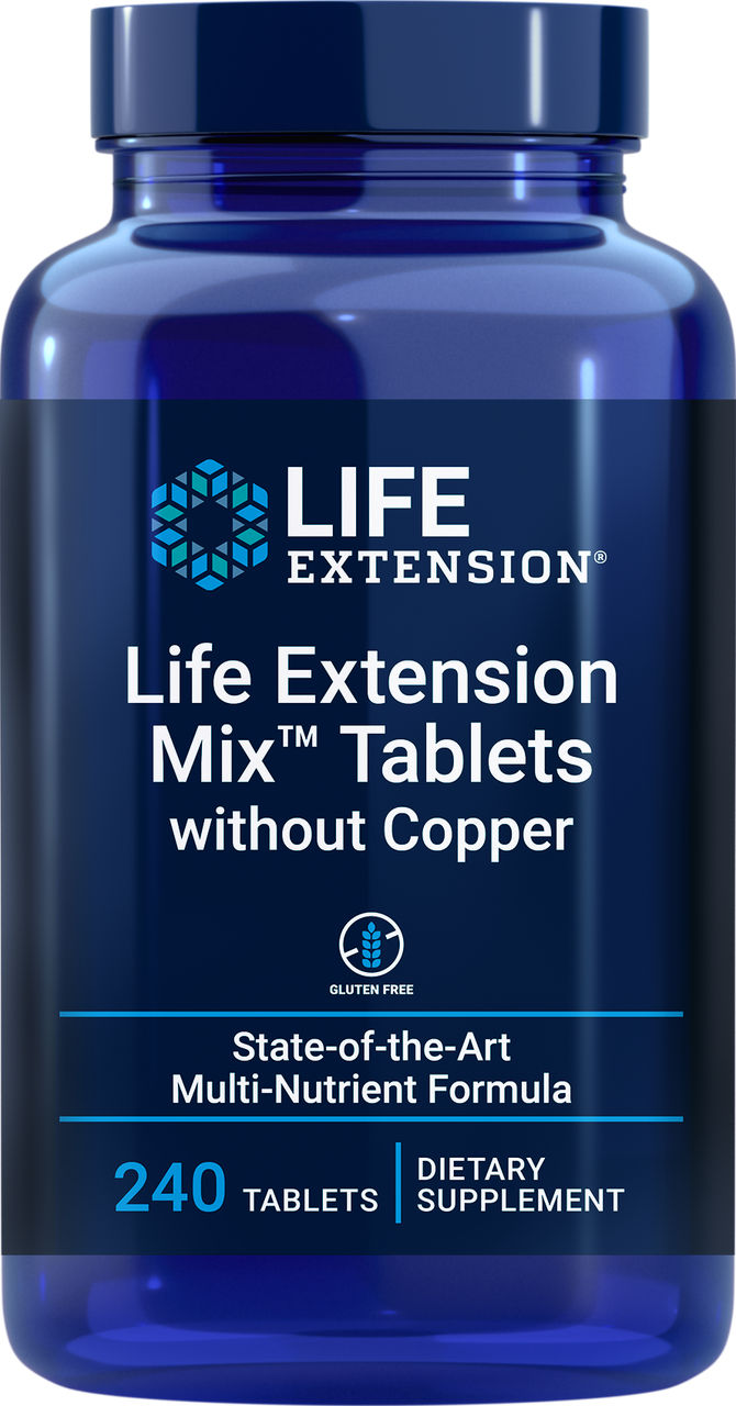 Life Extension Mix™ Tablets without Copper 240 tablets #2365