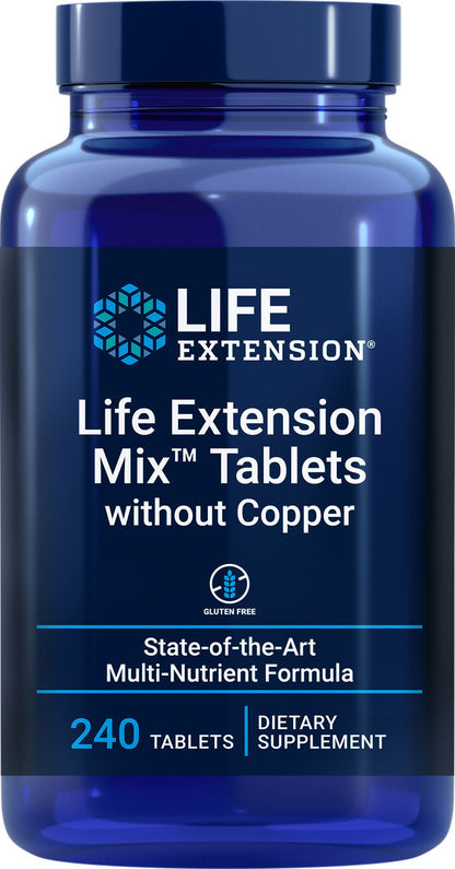 Life Extension Mix™ Tablets without Copper 240 tablets #2365