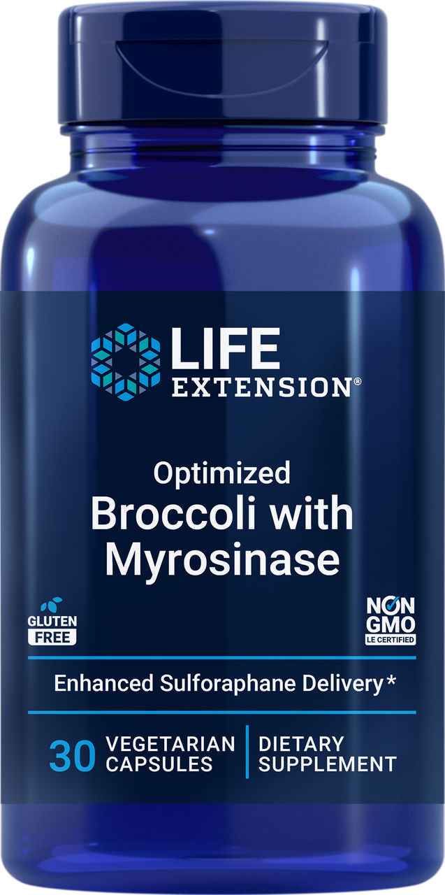 Optimized Broccoli with Myrosinase 30 vegetarian capsules #2368