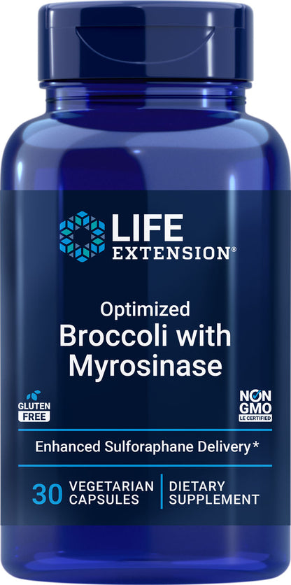 Optimized Broccoli with Myrosinase 30 vegetarian capsules #2368