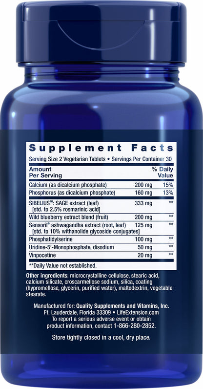Cognitex® Elite 60 vegetarian tablets #2396