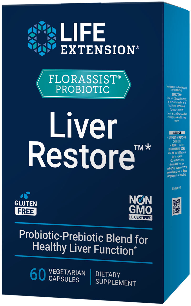 FLORASSIST® Prebiotic and Probiotic Liver Restore™ #2402