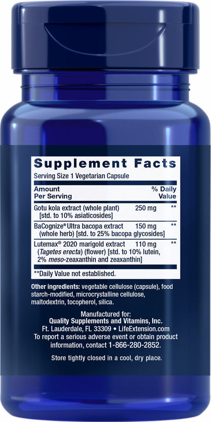 Quick Brain Nootropic 30 vegetarian capsules #2406