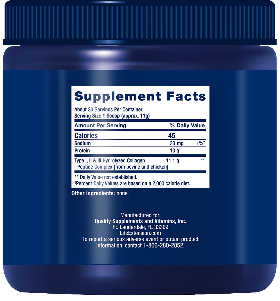 Collagen Peptides for Skin & Joints 343 grams #2408
