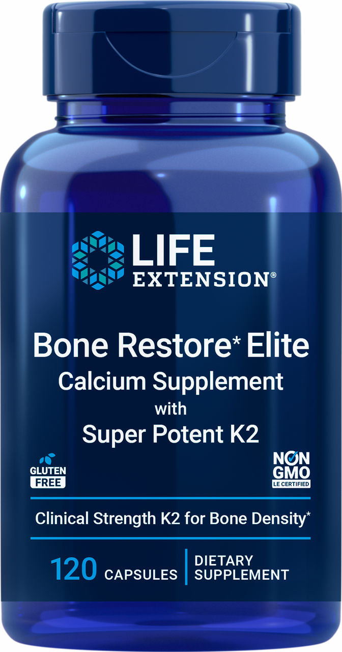 Bone Restore Elite with Super Potent K2 120 capsules #2416
