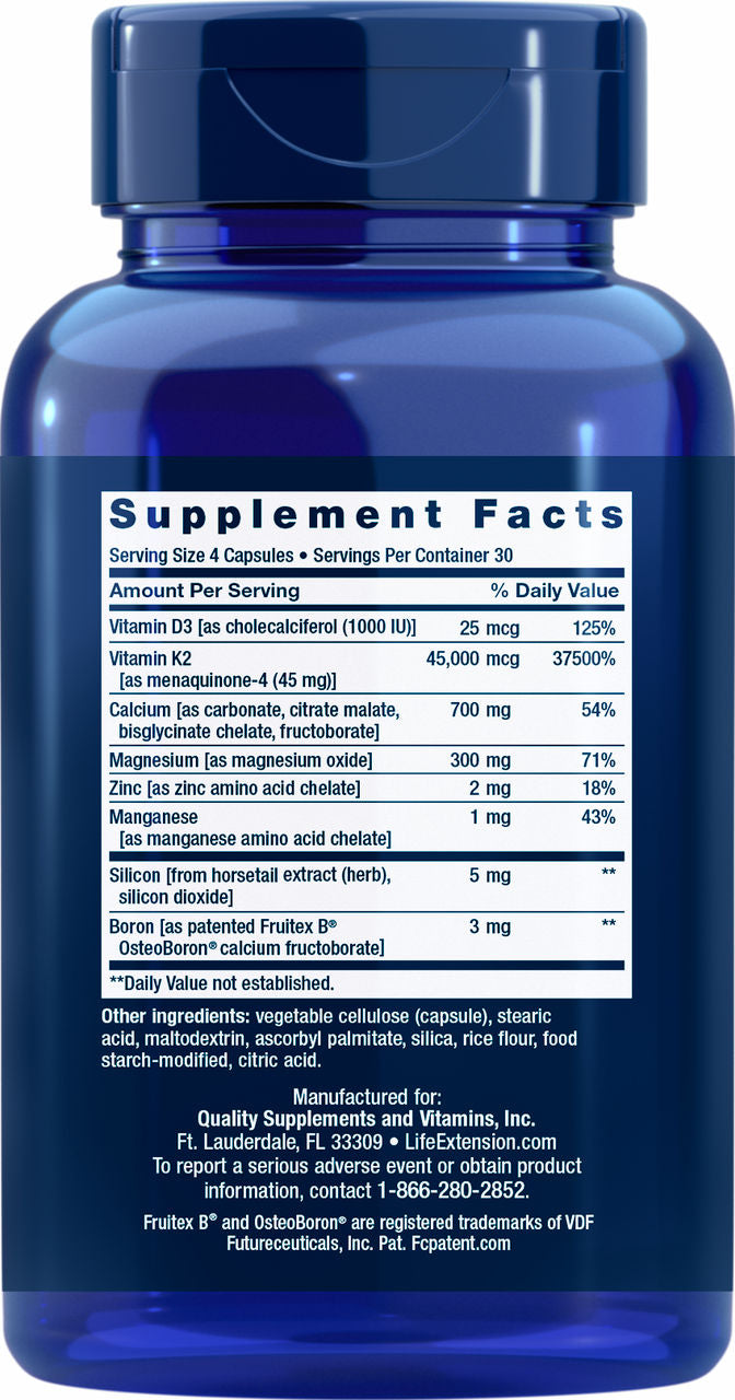 Bone Restore Elite with Super Potent K2 120 capsules #2416
