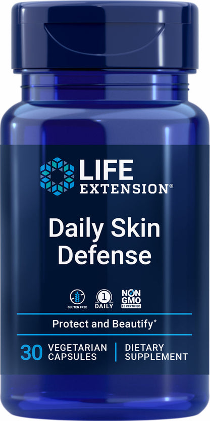 Daily Skin Defense 30 vegetarian capsules #2423