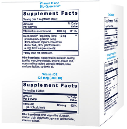 Immune Packs with Vitamin C & D, Zinc and Probiotic 30 packets #2425