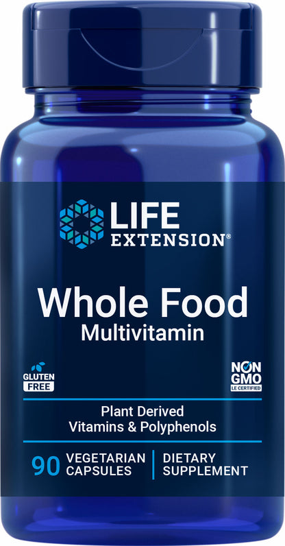 Whole Food Multivitamin 90 vegetarian capsules #2428