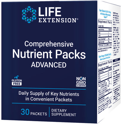 Comprehensive Nutrient Packs ADVANCED 30 Packets #2498