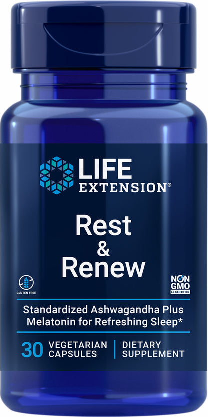 Rest & Renew 30 vegetarian capsules #2502