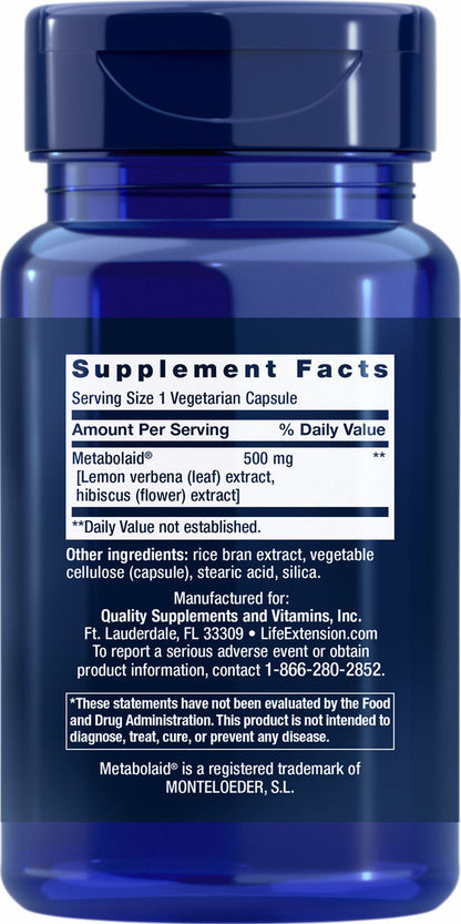 Body Trim and Appetite Control 30 vegetarian capsules #2504