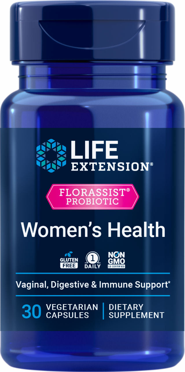 FLORASSIST® Probiotic Womens Health 30 vegetarian capsules #2505