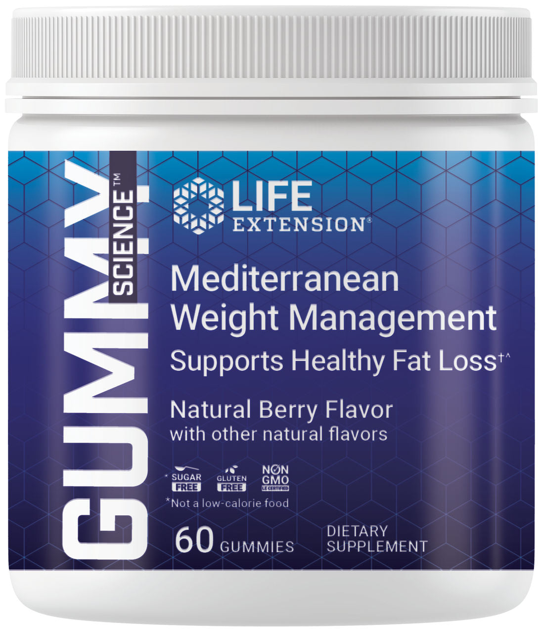 Gummy Science™ Mediterranean Weight Management (Berry) 60 gummies #2506C