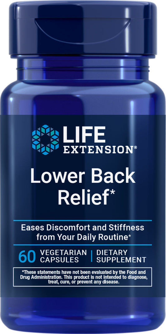 Lower Back Relief 60 vegetarian capsules #2529