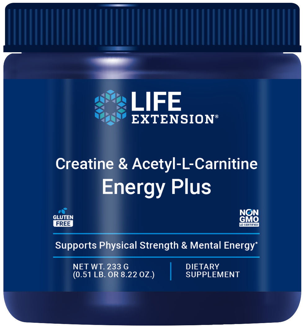 Creatine & Acetyl-L-Carnitine Energy Plus 0.51 lb #2532