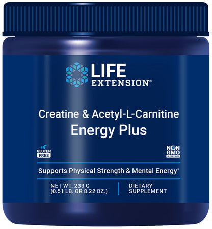 Creatine & Acetyl-L-Carnitine Energy Plus 0.51 lb #2532
