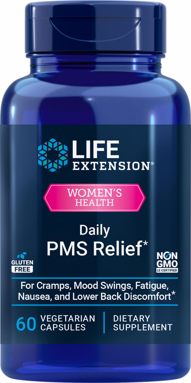 Daily PMS Relief 60 vegetarian capsules #2537