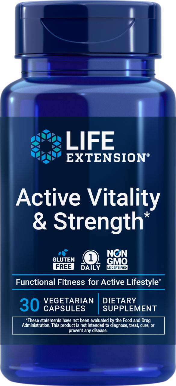 Active Vitality & Strength 30 vegetarian capsules #2545