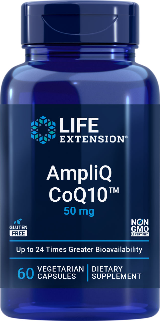 AmpliQ CoQ10™ 50 mg, 60 vegetarian capsules #2553