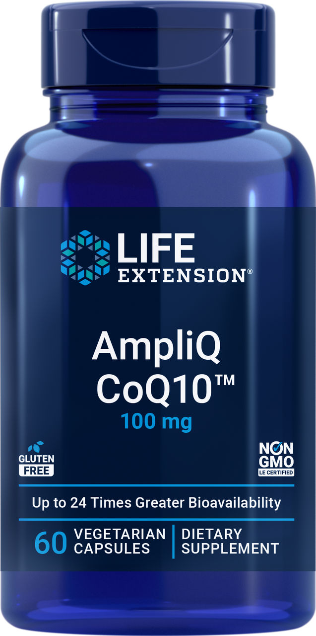 AmpliQ CoQ10™ 100 mg, 60 vegetarian capsules #2554