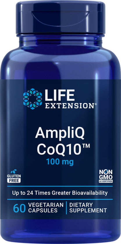 AmpliQ CoQ10™ 100 mg, 60 vegetarian capsules #2554