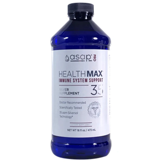 HealthMax 35 ppm Silver 16 oz (In-stock & Only Available Through Phone Order)