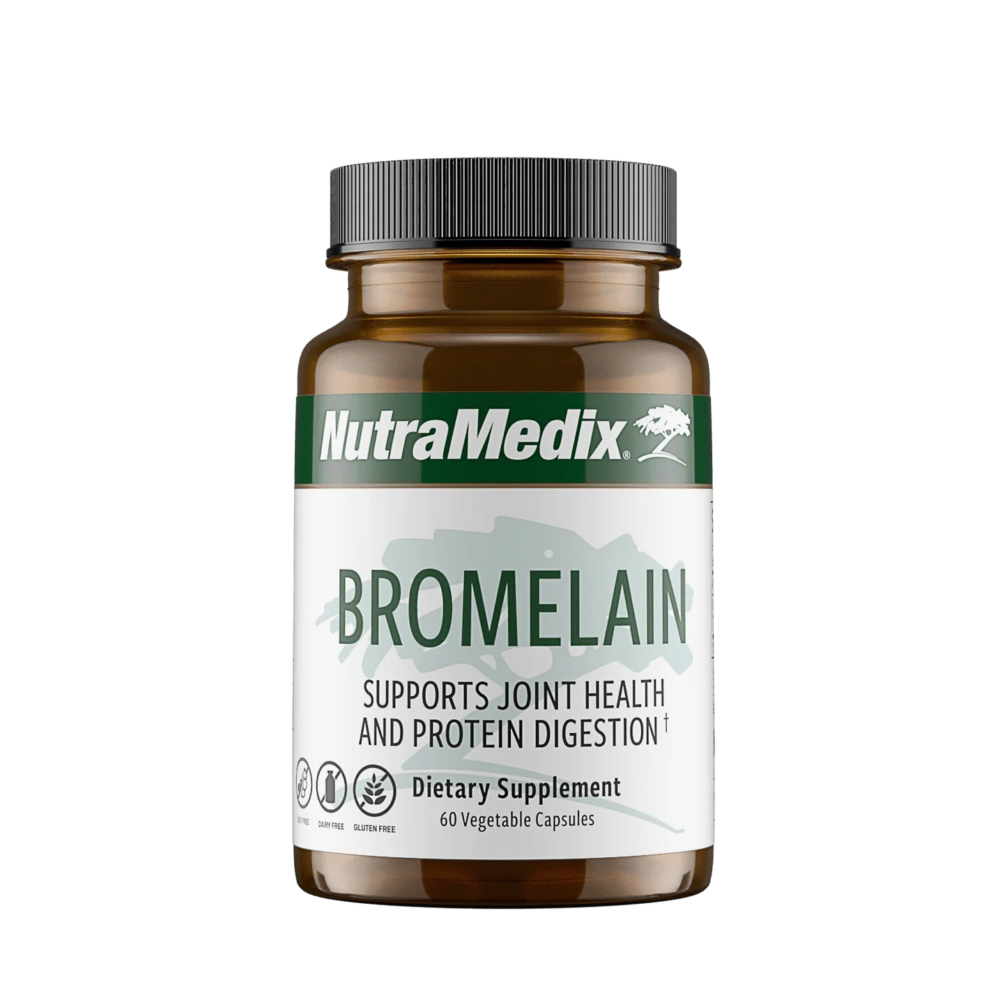 Bromelain - 60 Vegetable Capsules (In-stock & Only Available Through Phone Order)