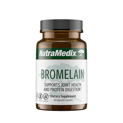 Bromelain - 60 Vegetable Capsules (In-stock & Only Available Through Phone Order)