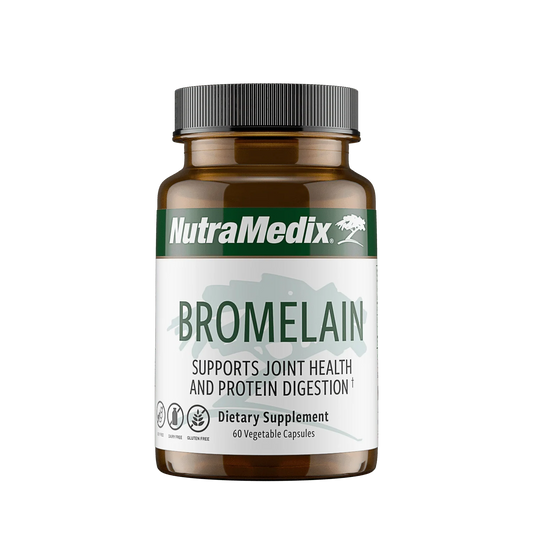 Bromelain - 60 Vegetable Capsules (In-stock & Only Available Through Phone Order)