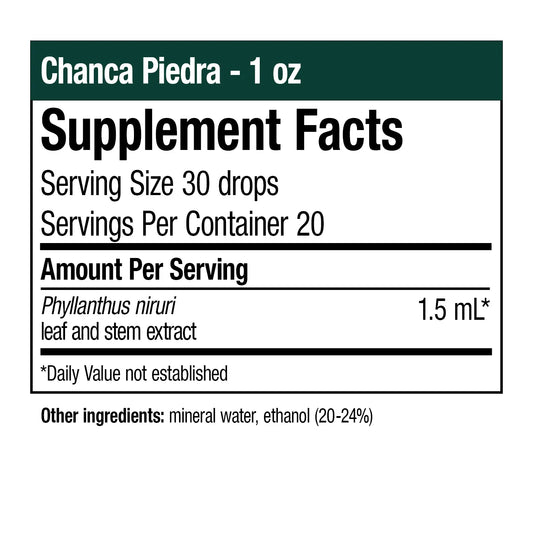 Chanca Piedra - 1oz (In-stock & Only Available Through Phone Order)