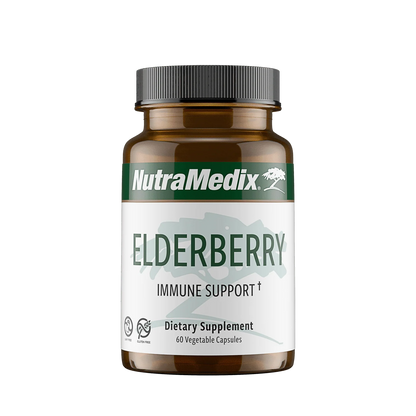 Elderberry - 60 Vegetable Capsules (In-stock & Only Available Through Phone Order)