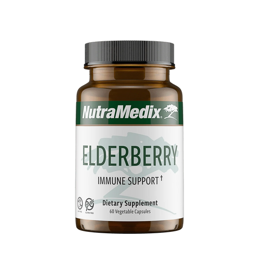 Elderberry - 60 Vegetable Capsules (In-stock & Only Available Through Phone Order)