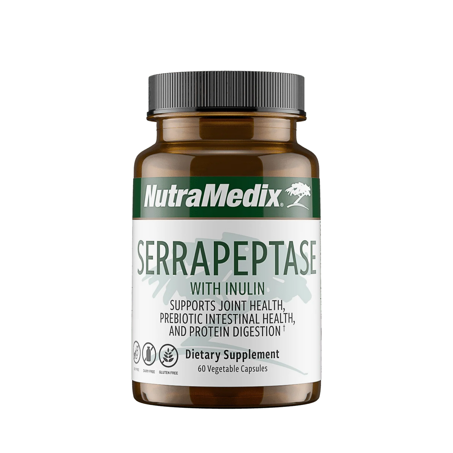 Serrapeptase - 60 Vegetable Capsules (In-stock & Only Available Through Phone Order)